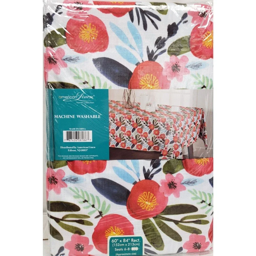 Fabric Linen Tablecloth 60